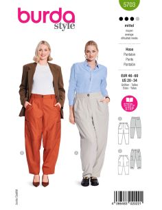 Patron de pantalon - Burda 5703
