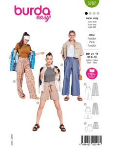 Patron de pantalon - Burda 5707