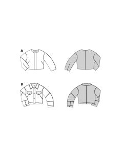 Patron de veste - Burda 5711 2