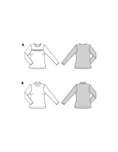 Patron de T-shirt - Burda 5717 2