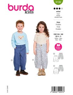 Patron de pantalon - Burda 9199