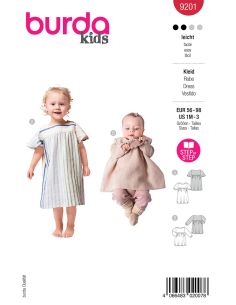 Patron de robe - Burda 9201
