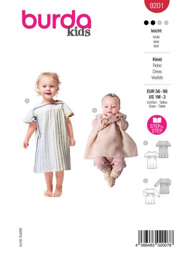 Patron de robe - Burda 9201