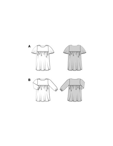 Patron de robe - Burda 9201