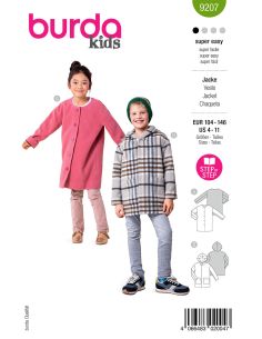 Patron de manteau - Burda 9207