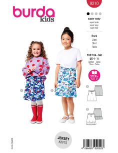 Patron de jupes - Burda 9210