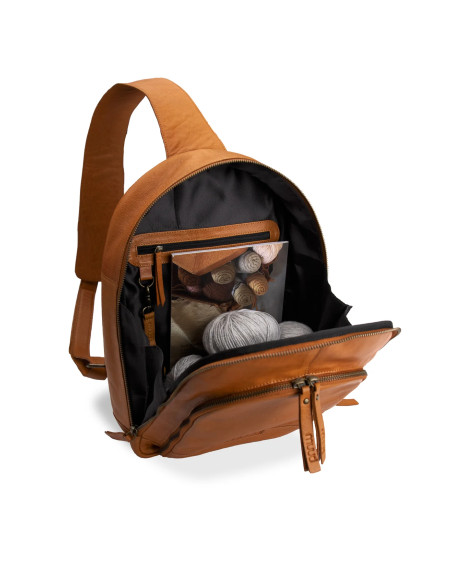 Sac à dos en bandoulière Muud Gwen - Whisky