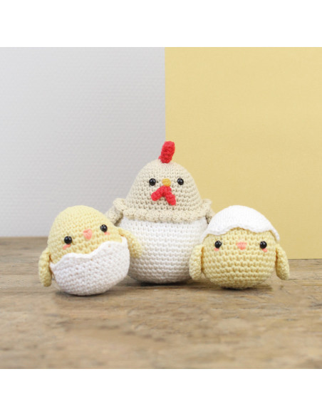 Kit crochet - Tina la poule