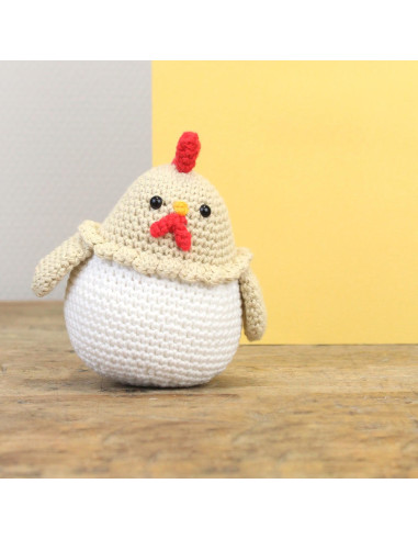 Kit crochet - Tina la poule