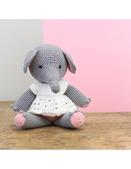Kit crochet - Olga l'éléphante