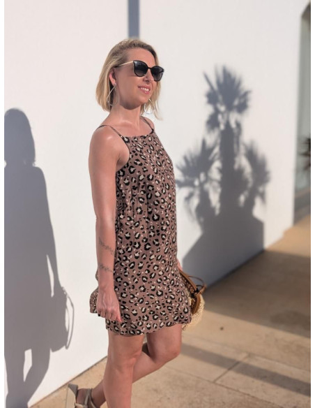 Tissu popeline de viscose Mocha - My Dress Made