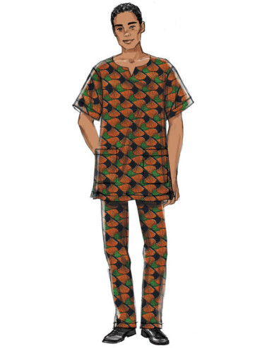 Patron de manteau, tunique et pantalon - Butterick 6534