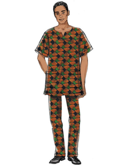 Patron de manteau, tunique et pantalon - Butterick 6534