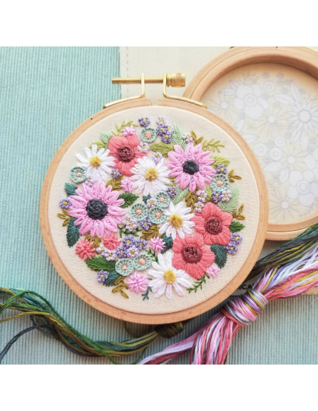 Kit broderie - Wildflower Sampler