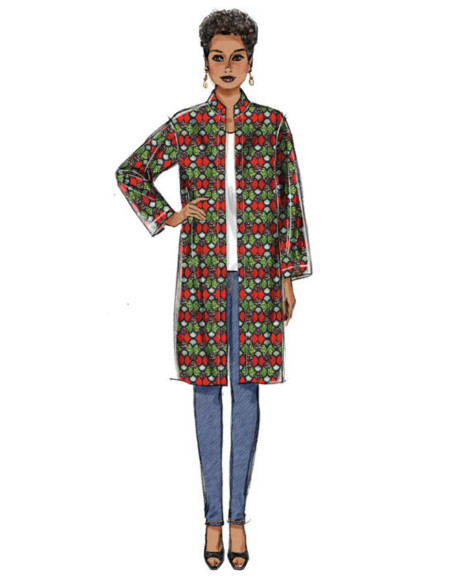 Patron de manteau, tunique et pantalon - Butterick 6534