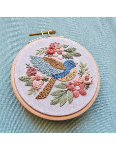 Kit broderie - Bluebird Sampler