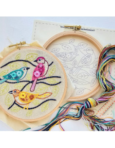 Kit broderie - Birds of a Feather 2