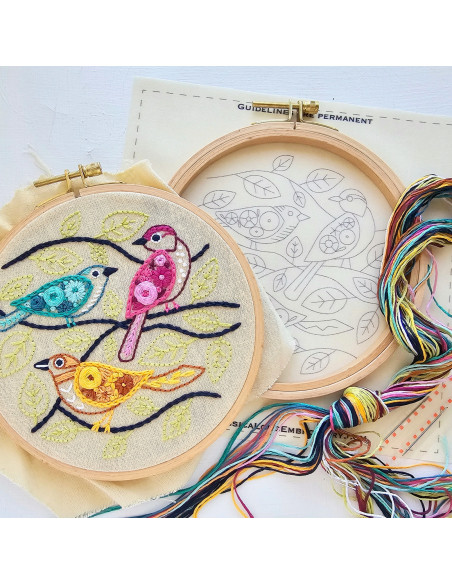 Kit broderie - Birds of a Feather