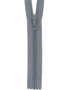 Fermeture éclair nylon - Gris foncé