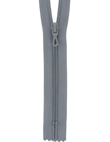 Fermeture éclair nylon - Gris foncé