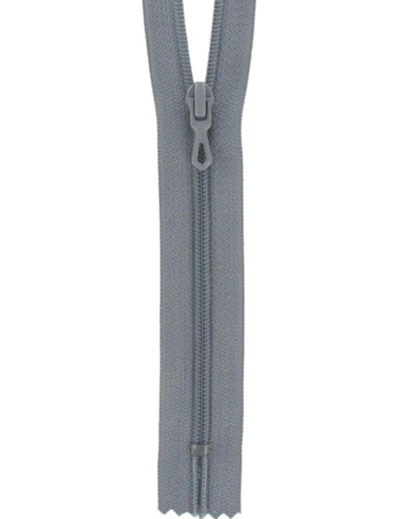 Fermeture éclair nylon - Gris foncé