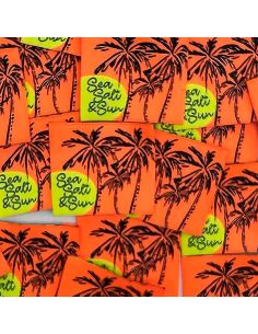Lot de 5 étiquettes tissées à coudre Sea Salt & Sun