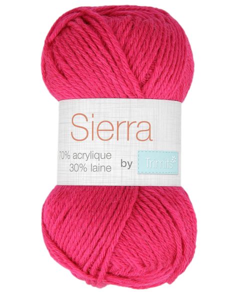 Sachet de 4 pelotes de fils à tricoter Sierra