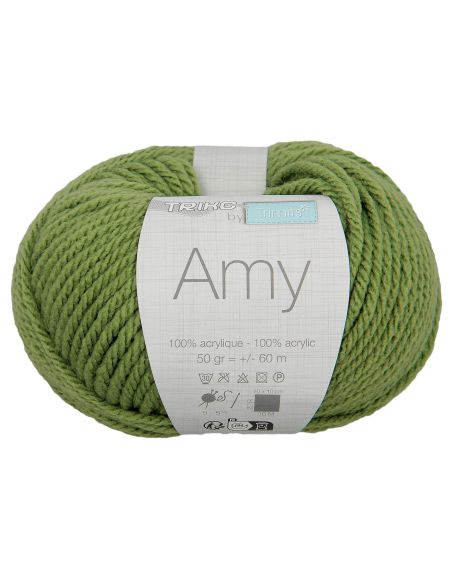 Sachet de 4 pelotes de fils à tricoter Amy