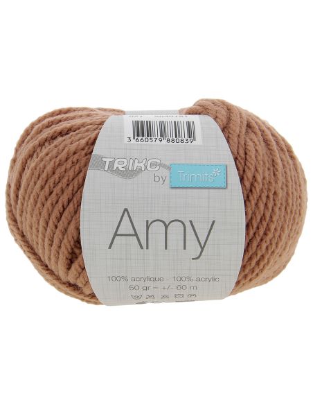Sachet de 4 pelotes de fils à tricoter Amy