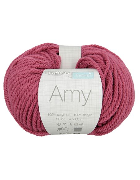 Sachet de 4 pelotes de fils à tricoter Amy