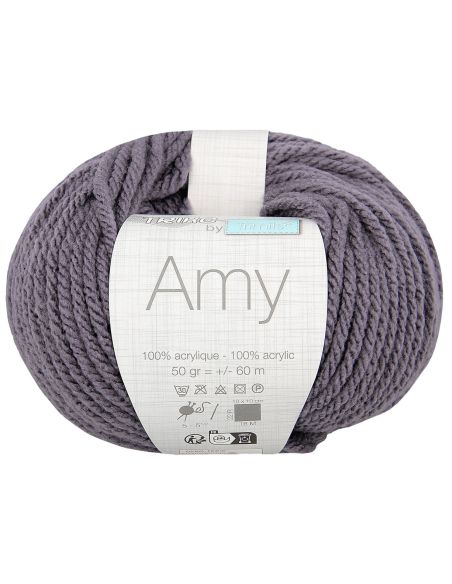 Sachet de 4 pelotes de fils à tricoter Amy