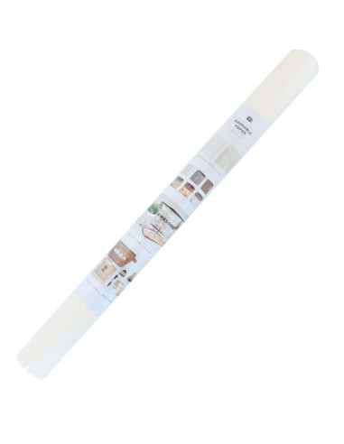 Rouleau papier vegan blanc - 50 x 100 cm