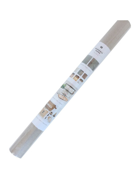 Rouleau papier vegan gris - 50 x 100 cm