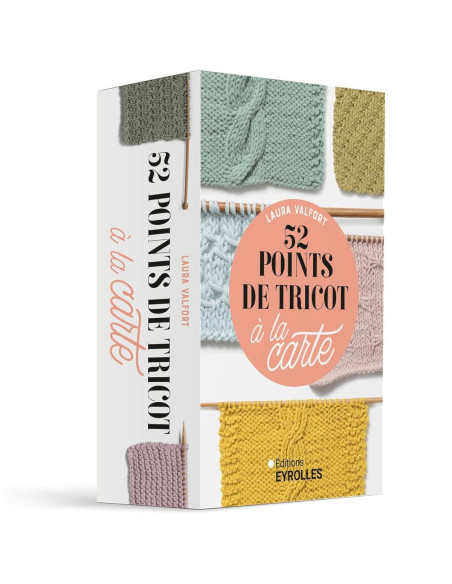 Coffret 52 points de tricot à la carte