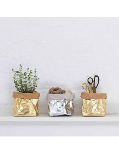 Rouleau papier vegan argent - 50 x 100 cm