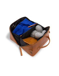 Sac à bandoulière Muud Cleo midi - Whisky 2