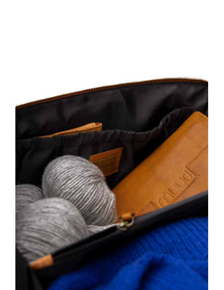 Sac à bandoulière Muud Cleo midi - Whisky