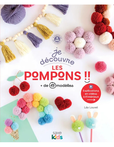 Livre je découvre les pompons