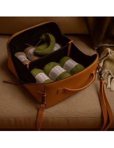 Sac à bandoulière Muud Cleo midi - Whisky