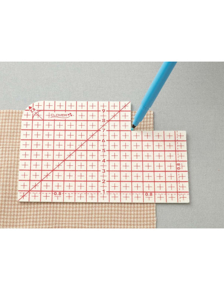Ourlet thermocollant gradué