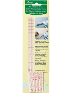 Ourlet thermocollant gradué long