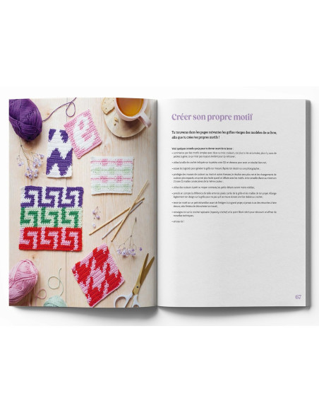 Livre premiers pas - Motifs au crochet