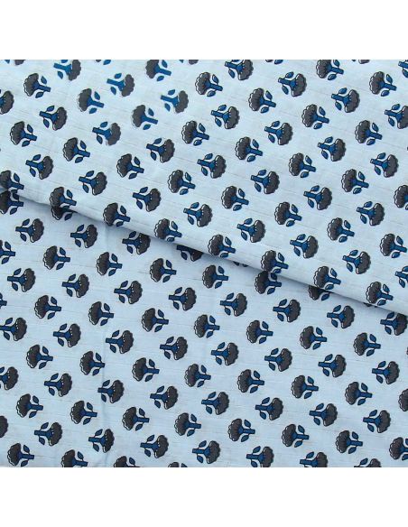 Tissu voile de coton indien - Esha