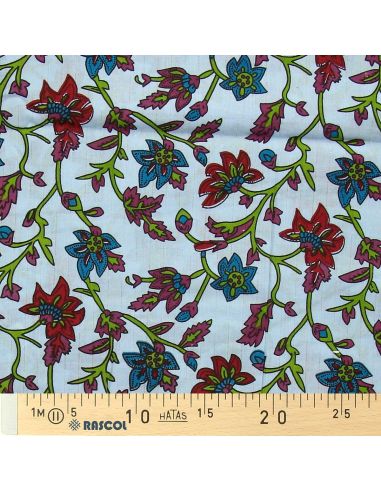 Tissu voile de coton indien - Ilango