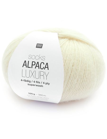 Laine à chaussettes Alpaca Luxury Rico Design