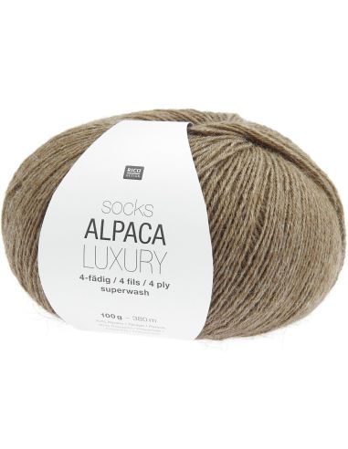 Laine à chaussettes Alpaca Luxury 4 fils Rico Design