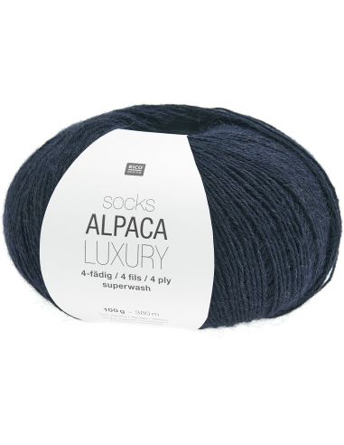 Laine à chaussettes Alpaca Luxury 4 fils Rico Design