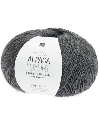 Laine à chaussettes Alpaca Luxury 4 fils Rico Design