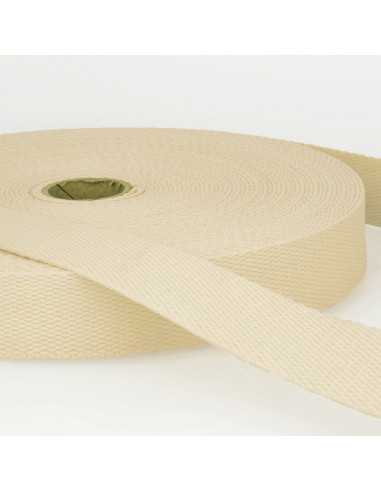Sangle coton pour sacs - Écru