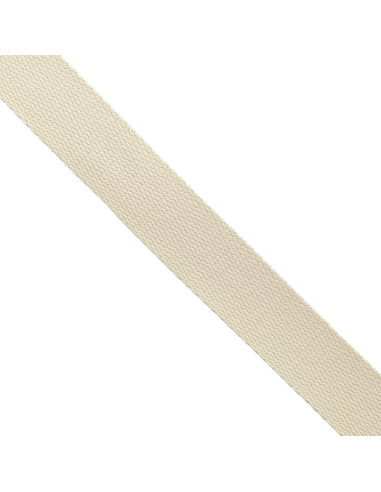 Sangle coton pour sacs - Écru